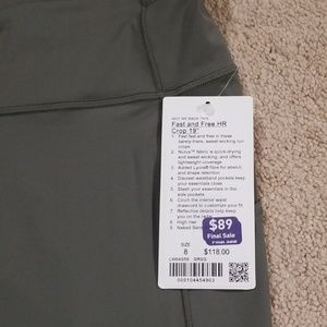 Lululemon fast and free